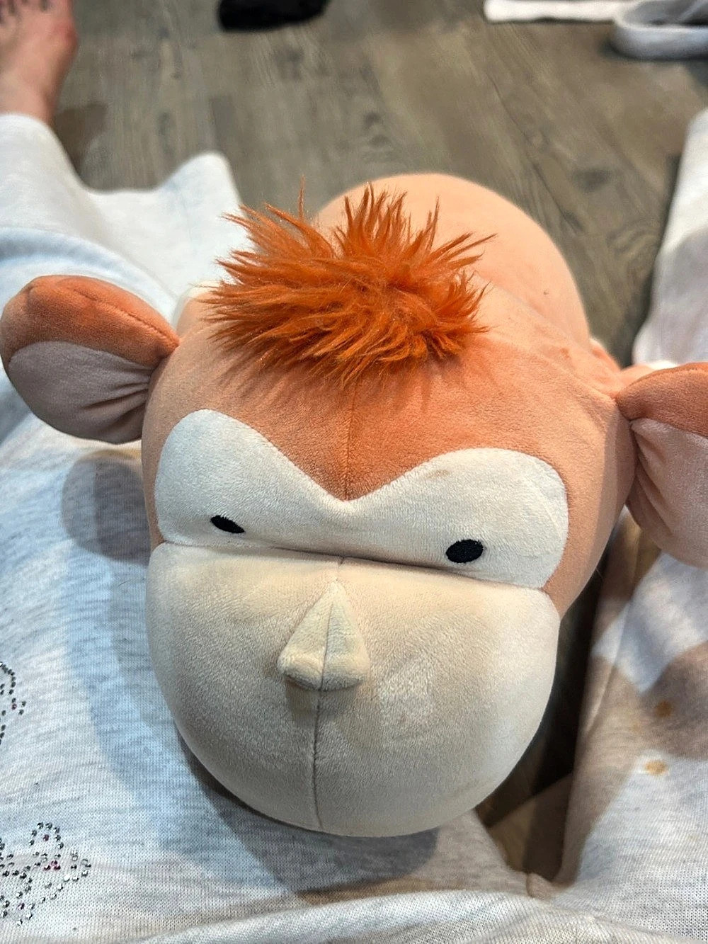 Pillow Pets Orange & White Stuffed Animal